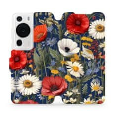 Mobiwear Flip pouzdro na mobil Huawei P60 Pro - VP46S Temná louka