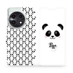 Mobiwear Flip pouzdro na mobil OnePlus 11 5G - M030P Panda Amálka