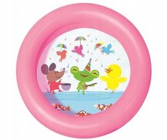 Iso Trade Nafukovací dětský bazének, růžový, BESTWAY | 51061