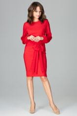 Lenitif Dámské mini šaty Lopning K494 červená L