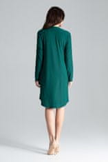 Lenitif Dámské mini šaty Eliredin L031 zelená M