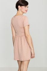 Lenitif Dámské mini šaty Tengoire K147 růžová L