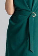 Lenitif Dámské mini šaty Guinnan L037 zelená XL