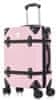 Střední kufr Vintage Pink/Black