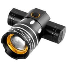 Pronett XJ4635 Přední světlo na kolo XM-L T6 CREE LED 300lm, 3 režimy svícení