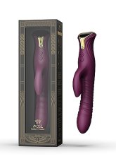 ZALO Zalo Mose Thrusting Rabbit Vibrator Purple