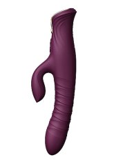 ZALO Zalo Mose Thrusting Rabbit Vibrator Purple