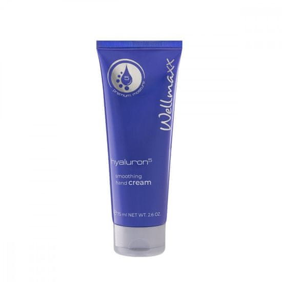 Wellmaxx Hyaluron5 smoothing hand cream krém na ruce 75ml