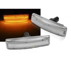 TUNING TEC  Boční světla LAND ROVER RANGE SPORT 2005-2012 bílé LED