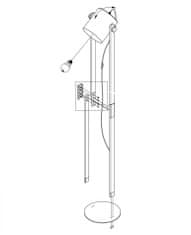 Eglo EGLO Stojací svítidlo HORNWOOD 43048