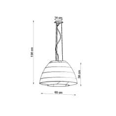 Sollux Lustr BELLA 60 bílý 3xE27 60W Sollux Lighting