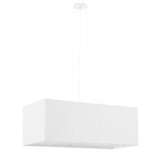 Sollux Lustr SANTA BIS 80 bílý 3xE27 60W Sollux Lighting