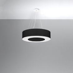 Sollux Lustr SATURNO 70 černý 6xE27 60W Sollux Lighting