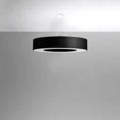 Sollux Lustr SATURNO 90 černý 8xE27 60W Sollux Lighting