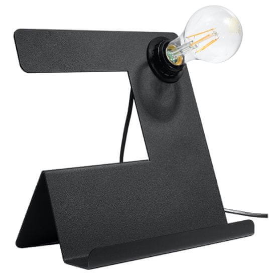 Sollux Stolní lampa INCLINE černá 1xE27 60W Sollux Lighting