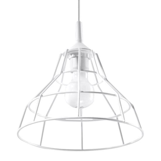 Sollux Závěsné svítidlo ANATA bílé 1xE27 60W Sollux Lighting