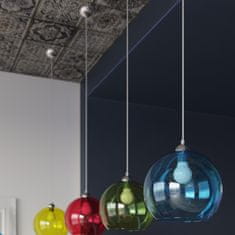 Sollux Závěsné svítidlo BALL transparentní 1xE27 60W Sollux Lighting