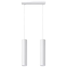 Sollux Závěsné svítidlo LAGOS 2 bílé 2xGU10 40W Sollux Lighting