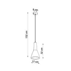 Sollux Závěsné svítidlo EMPOLI 1xE27 60W Sollux Lighting