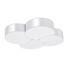 Sollux Stropní svítidlo CIRCLE 4 bílé 8xE27 60W Sollux Lighting