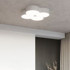 Sollux Stropní svítidlo CIRCLE 3A bílé 6xE27 60W Sollux Lighting