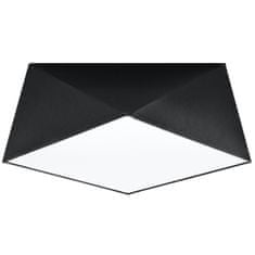 Sollux Stropní svítidlo HEXA 35 černé 2xE27 60W Sollux Lighting