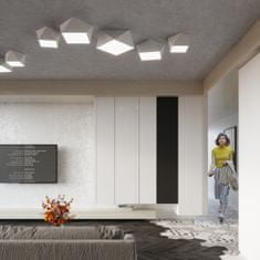 Sollux Stropní svítidlo HEXA 25 bílé 1xE27 60W Sollux Lighting