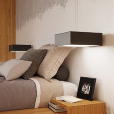 Sollux Stropní svítidlo HORUS 35 černé 2xE27 60W Sollux Lighting