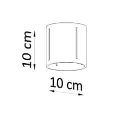 Sollux Stropní svítidlo INEZ bílé 1xG9 40W Sollux Lighting