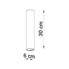 Sollux Stropní svítidlo LAGOS 30 bílé 1xGU10 40W Sollux Lighting