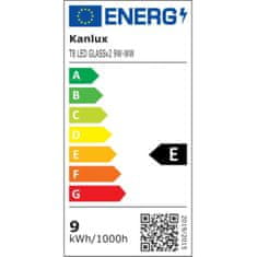 Sollux Stropní svítidlo LUNA 1 bílé 2xG13 8,5W Sollux Lighting