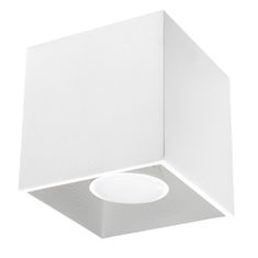 Sollux Stropní svítidlo QUAD 1 bílé 1xGU10 40W Sollux Lighting