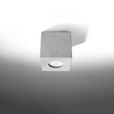 Sollux Stropní svítidlo QUAD beton 1xGU10 40W Sollux Lighting