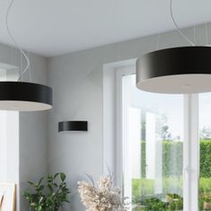 Sollux Stropní svítidlo SKALA 80 černé 6xE27 60W Sollux Lighting