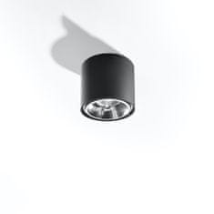 Sollux Stropní svítidlo TIUBE černé 1xGU10 40W Sollux Lighting