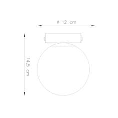 Sollux Stropní svítidlo YOLI 1 černé 1xG9 12W Sollux Lighting