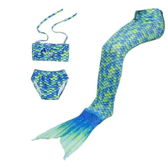 Surtep Kostým Mořská Panna Mermaid 3-pack Green Beauty (vel. 130)