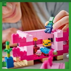 LEGO Minecraft 21247 Domeček axolotlů