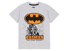 sarcia.eu Batman Chlapecké šedočerné pyžamo s krátkým rukávem, letní pyžamo 8 let 128 cm