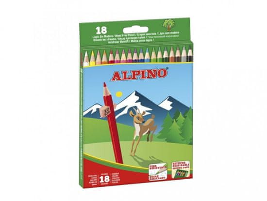 Alpino Balení 18 barevných tužek