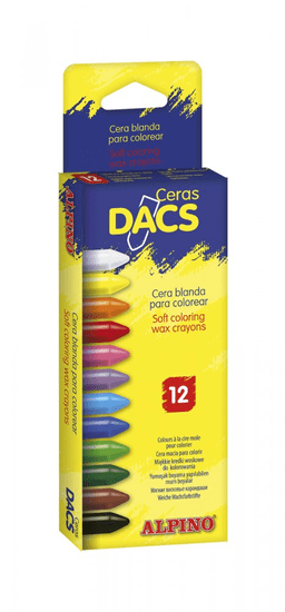 Alpino Balení 12 voskovek DACs