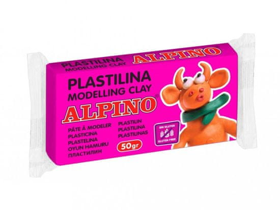 Alpino Modelovací hmota 1ks/50gr. ružová