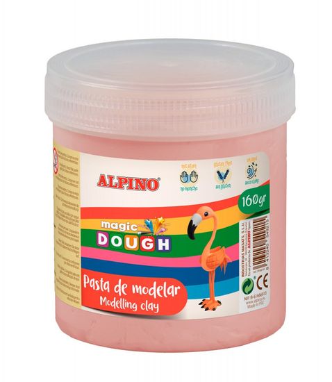 Alpino Modelovací pasta Magic Dough 160 gr. telová