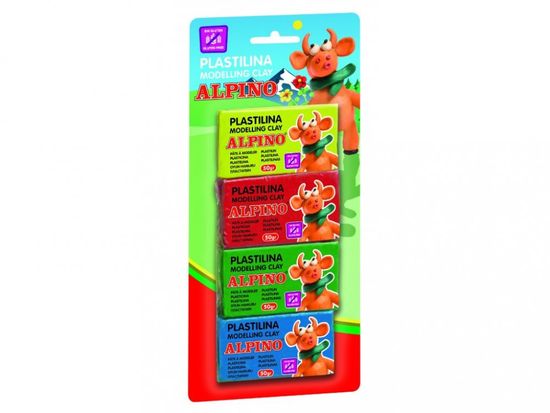 Alpino modelovací hmota 4ks/50 gr.