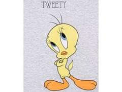 sarcia.eu Looney Tunes Tweety šedo/žluté dívčí pyžamo s krátkým rukávem, letní pyžamo 12 let 152 cm