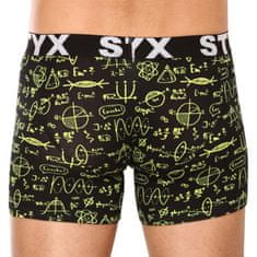 Styx Pánské boxerky long art sportovní guma fyzika (U1652) - velikost XL