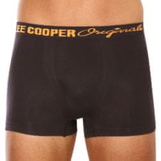 Lee Cooper 5PACK pánské boxerky černé (LCU3200774A-1948355) - velikost XL