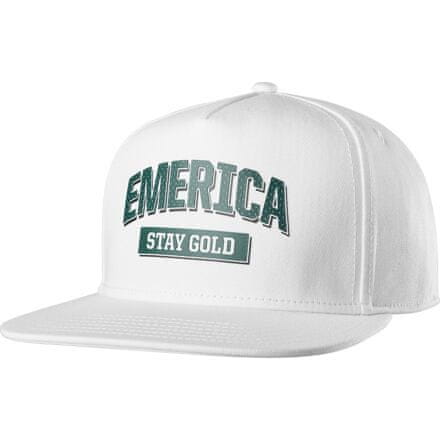 Emerica kšiltovka EMERICA Team Stay Gold Snapback White One Size