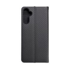 FORCELL Pouzdro / obal na Samsung Galaxy A14 4G černé - knížkové LUNA Book Carbon