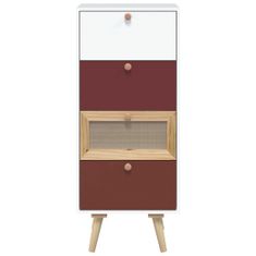 Vidaxl Skříň highboard se zásuvkami 40 x 30 x 95 cm kompozitní dřevo